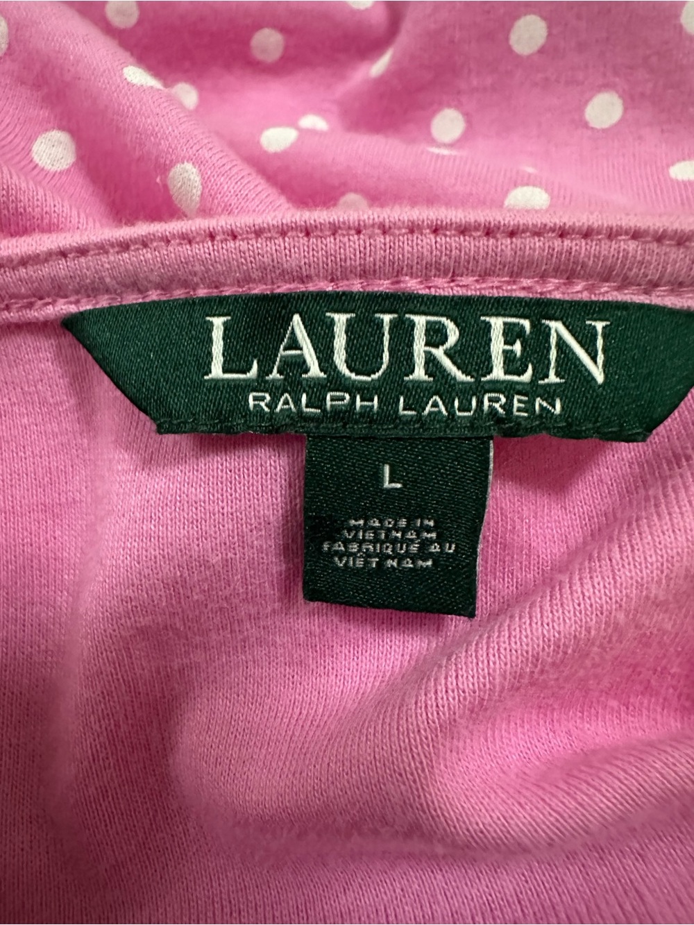 EUC ‘Lauren’ Ralph Lauren Top- Large - Picture 5 of 6